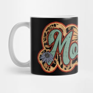 Retro Mod Gifts Name Sun Flowers Personalized Styles Mug